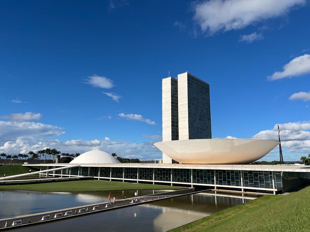 Safest cities in Brazil - Brasilia National Congress modernist architecture