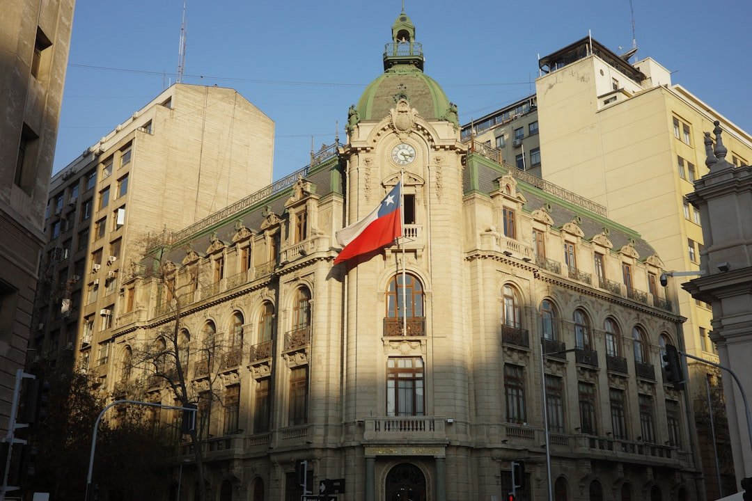Santiago Chile government district and modern architecture - Chile economy 2026