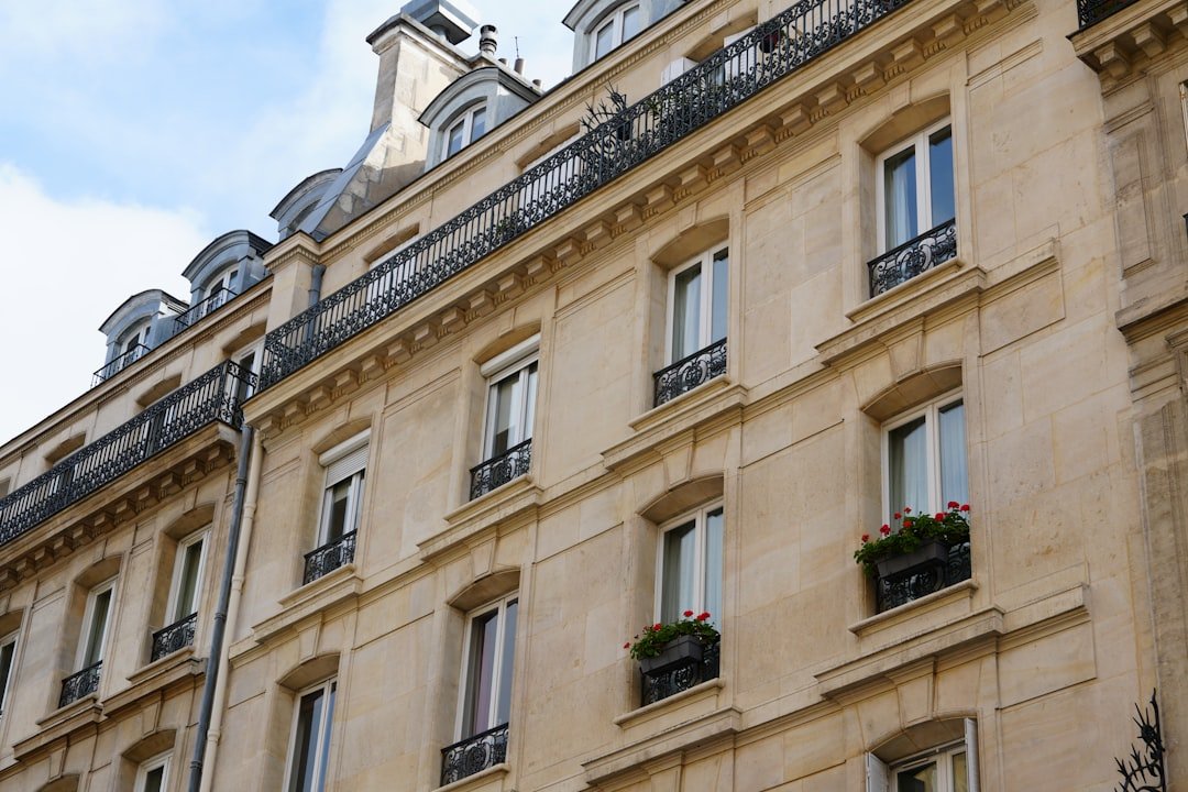 French healthcare system modern hospital building in France