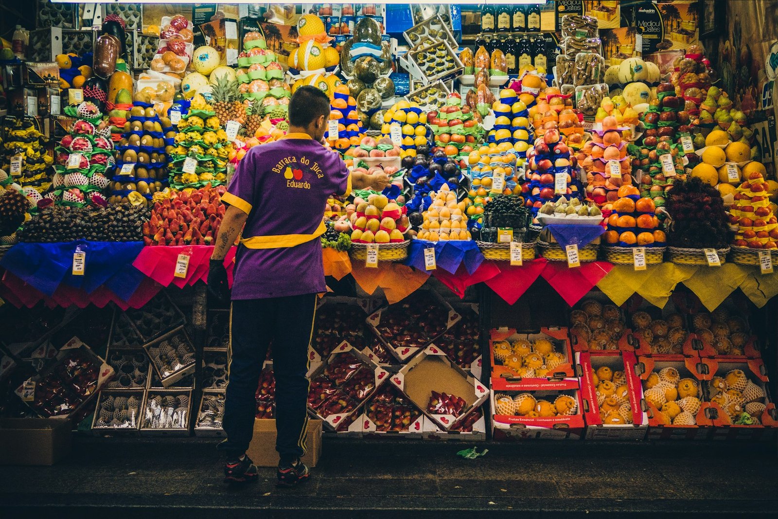 Mercadao de Sao Paulo traditional market - Brazilian business culture and commerce