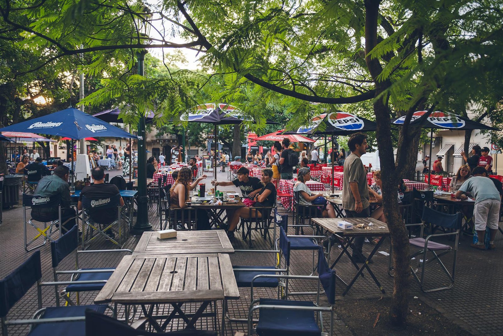 Outdoor cafe dining in Buenos Aires Palermo neighborhood - moving to Argentina 2026